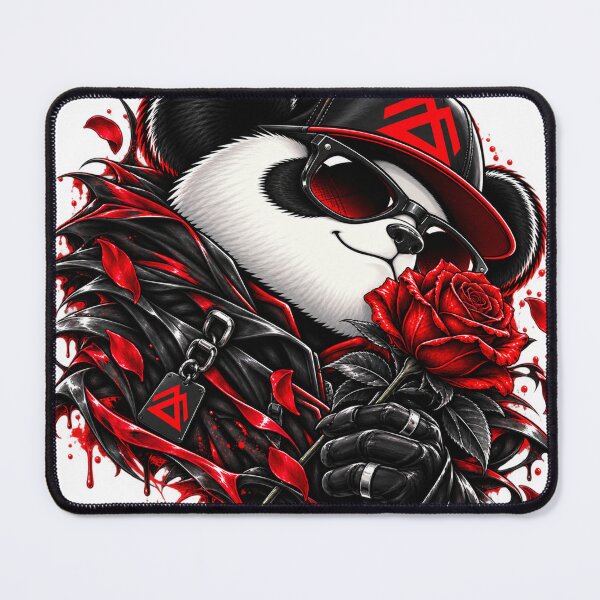 Item preview, Red Rose Panda Streetwear designed and sold by QUAMULO.