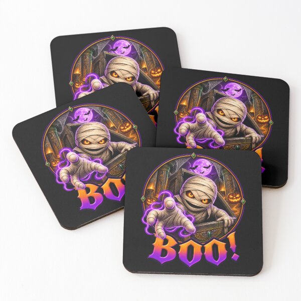 Item preview, Scary Mummy Boo Halloween Graphic Design designed and sold by LuisWorks.