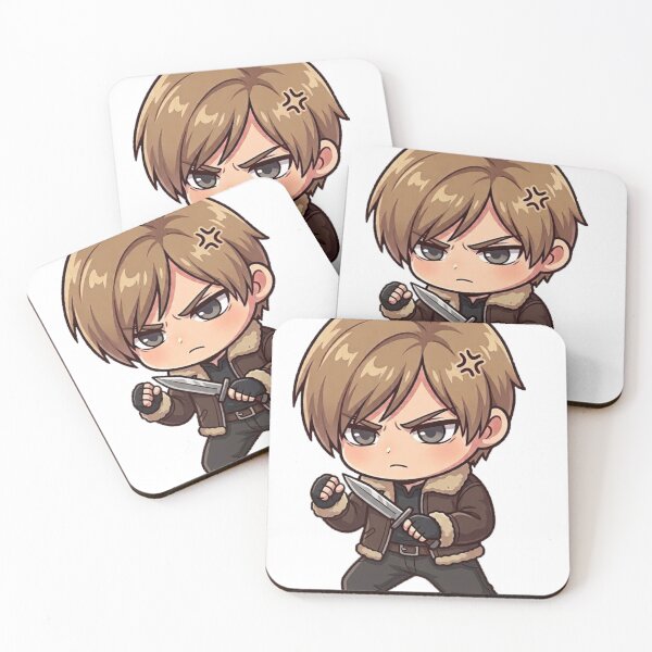 Item preview, Leon Resident Evil Sticker Chibi 2 designed and sold by Farinsta.