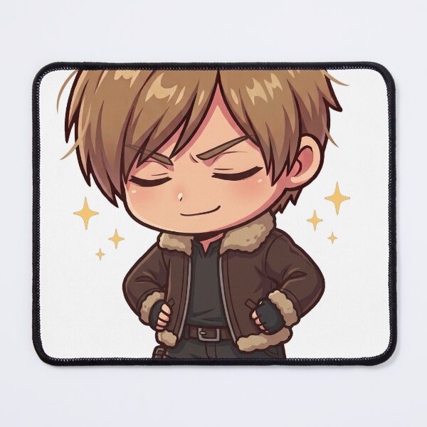 Item preview, Leon Resident Evil Sticker Chibi 3 designed and sold by Farinsta.