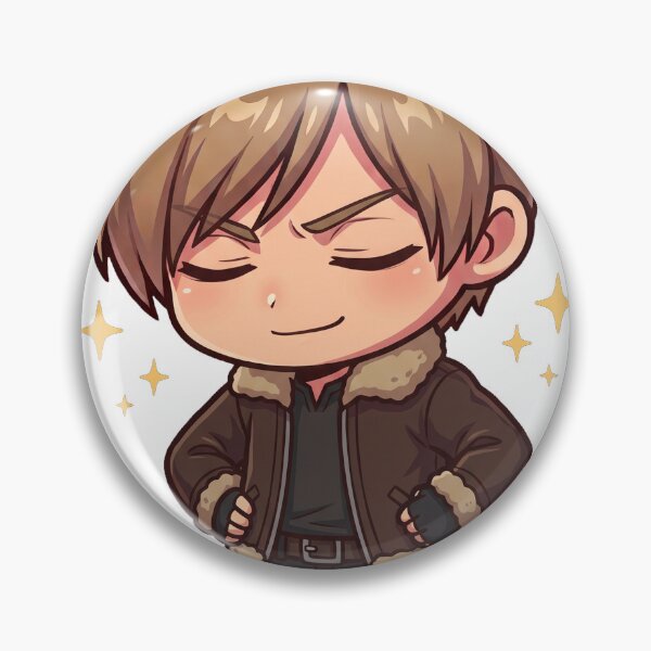Item preview, Leon Resident Evil Sticker Chibi 3 designed and sold by Farinsta.