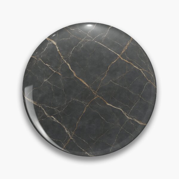 Item preview, Dramatic close-up of dark charcoal marble with gold veining designed and sold by homydesign.