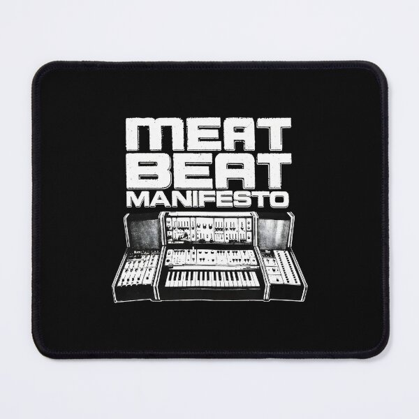 Item preview, Meat Beat Manifesto Synth Retro Electronic Music Art designed and sold by Sidraxoka.