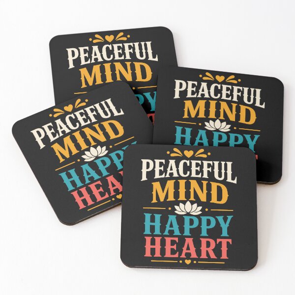 Item preview, Peaceful Mind Happy Heart designed and sold by rejowan-arts.