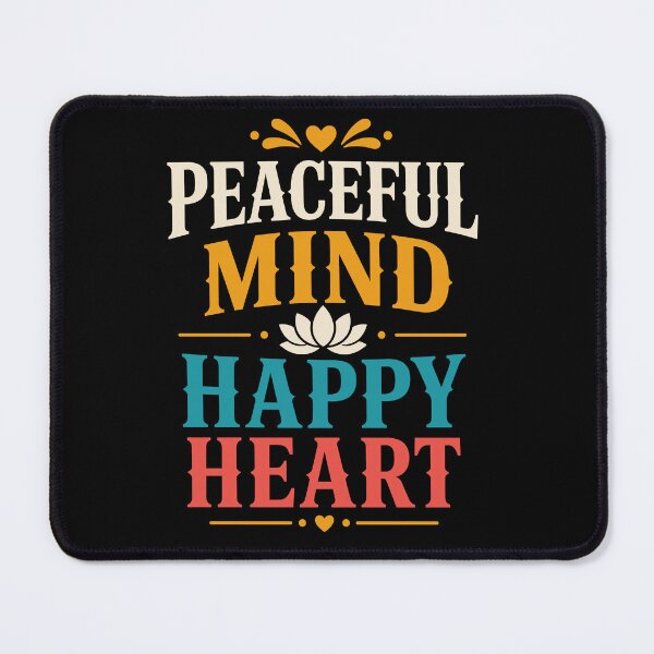 Item preview, Peaceful Mind Happy Heart designed and sold by rejowan-arts.