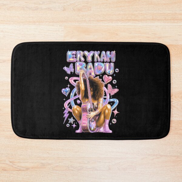 Item preview, Ery.kah Ba.du Vintage Rnb Playing The Guitar designed and sold by RichardCano76.