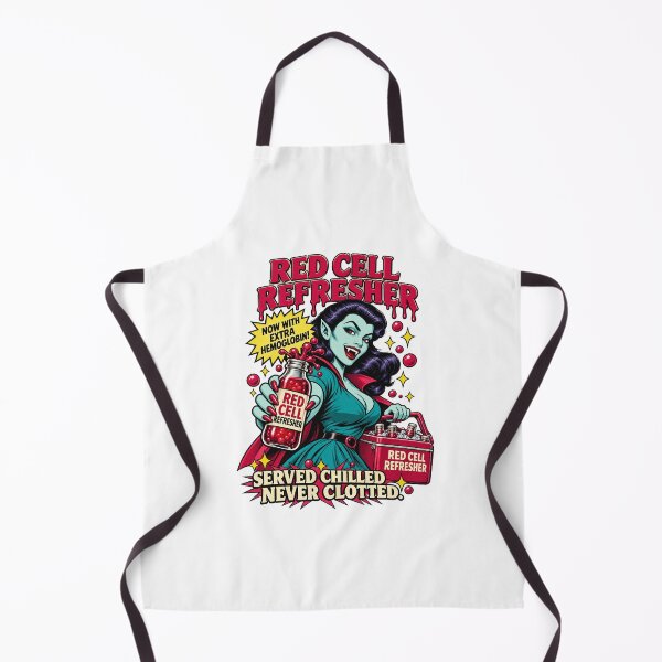 Item preview, Red Cell Refresher Vintage Vampire Soda Ad Retro Halloween Horror designed and sold by LiverEver.
