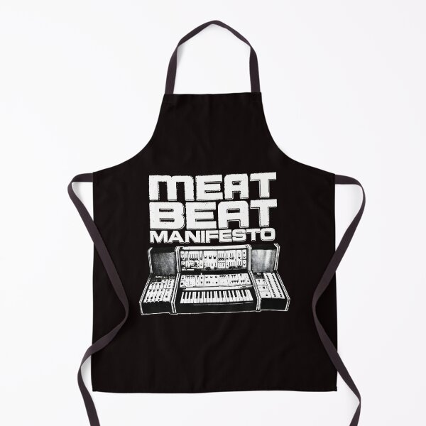 Item preview, Meat Beat Manifesto Synth Retro Electronic Music Art designed and sold by Millle-Feuye.