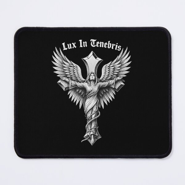 Item preview, Lux in Tenebris black and white tattoo - shadow designed and sold by PrincessLavinia.