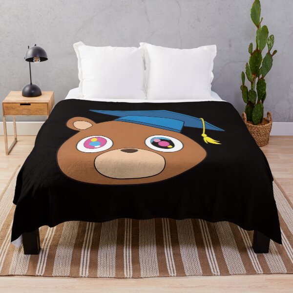 Item preview, Graduation Bear Cap Abstract Eyes Fun Art designed and sold by Millle-Feuye.