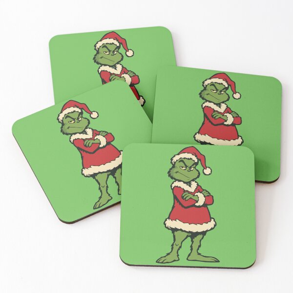 Item preview, Green Grinch Santa designed and sold by sokorabotar.