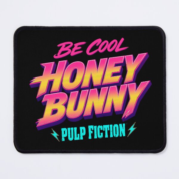 Item preview, Be Cool Honey Bunny Vintage Diner Typography designed and sold by godivagome.