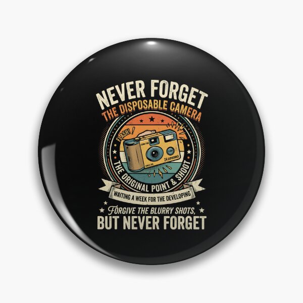 Item preview, Never Forget the Disposable Camera designed and sold by VYRON STUDIO.