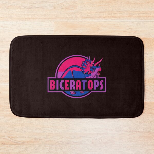 Item preview, Biceratops Pride Dinosaur Retro  designed and sold by AXA-Walahada.