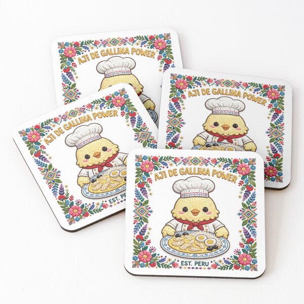 Item preview, Aji de Gallina Power Peruvian Chicken Kawaii designed and sold by hatunmama-co.