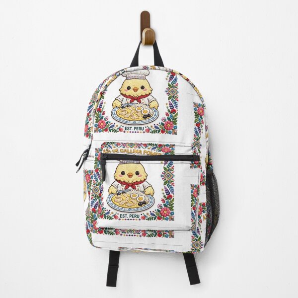 Item preview, Aji de Gallina Power - Plato Peruano Bordado Kawaii  designed and sold by hatunmama-co.