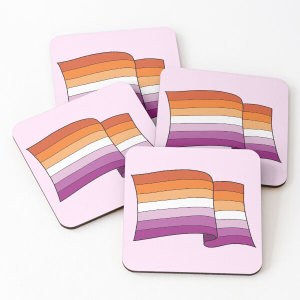 Item preview, Pride Flag for Lesbian Pride designed and sold by Hakuna Ricotta.