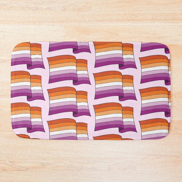 Item preview, Bandera del orgullo lésbico designed and sold by Hakuna Ricotta.