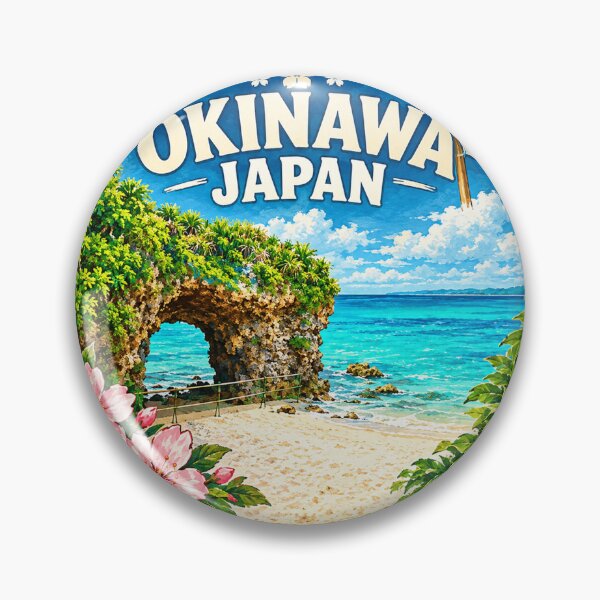 Item preview, Okinawa Japan, Vintage Travel Okinawa Japan designed and sold by maximinano100k.