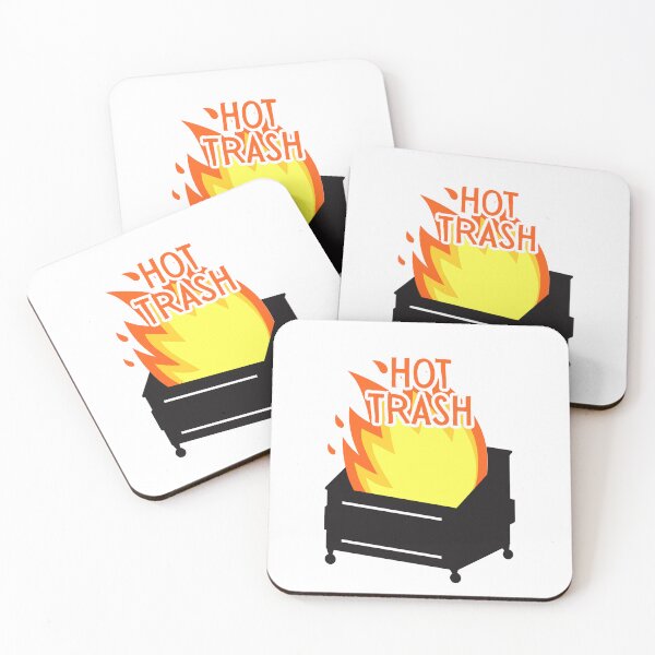 Item preview, Dumpster Fire Hot Trash designed and sold by Dondonmart.