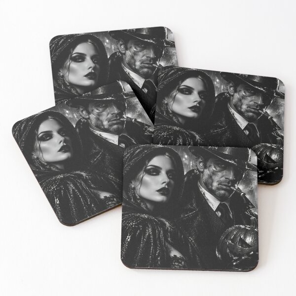 Item preview, Noir Halloween Mystery in gangster style designed and sold by 4Seasons.