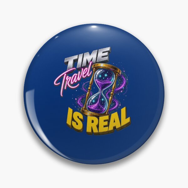 Item preview, Time Travel Is Real Quantum Vortex Clock designed and sold by godivagome.