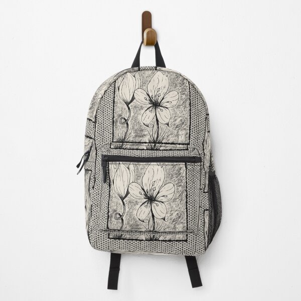 Item preview, Flores blanco y negro designed and sold by Boreal11 .