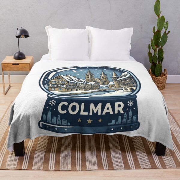Item preview, Vintage Colmar Snow Globe Travel Badge designed and sold by k3rstman1.