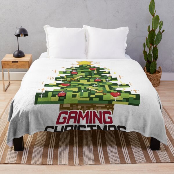 Item preview, Pixel art style Christmas tree decorated with potions and swords. designed and sold by samuzai.