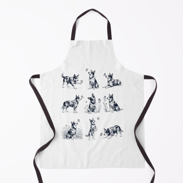 Item preview, Vintage Texas Heeler with Butterfly Flower Dog Lover designed and sold by dian-rody-crest.