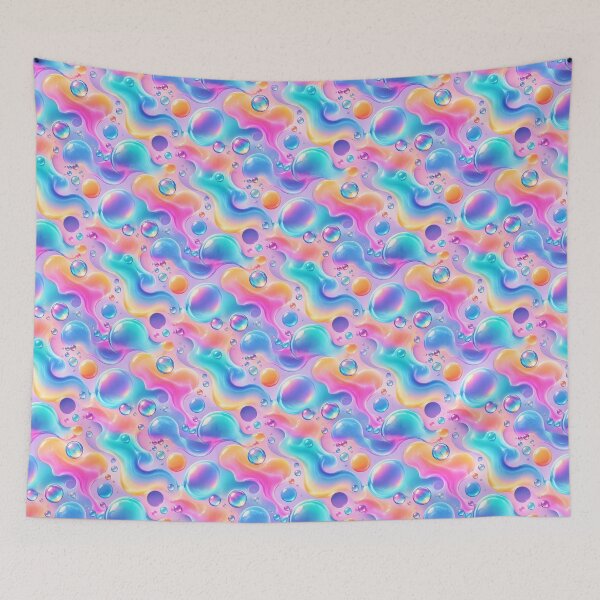 Item preview, Vaporwave Plasma Flow Pattern designed and sold by AnimalAirtistry.