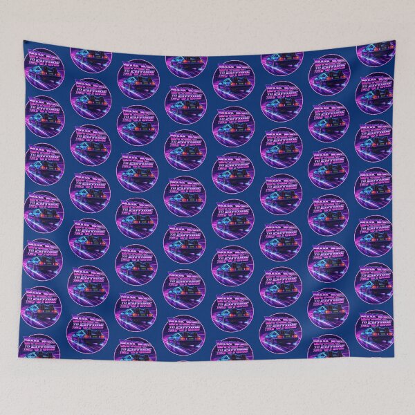 Item preview, 80s Outrun Sports Car Time Machine Grid designed and sold by godivagome.