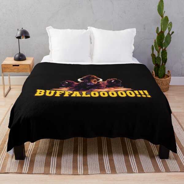 Item preview, Buffalo Wild Bison Roaring Golden designed and sold by LunaCanva.