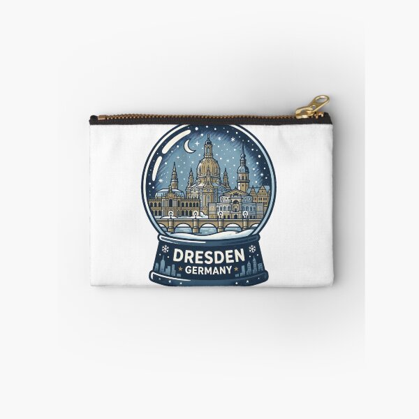 Item preview, Vintage Dresden Snow Globe Travel Badge designed and sold by k3rstman1.
