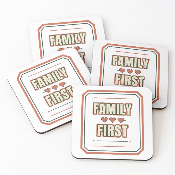 Item preview, Family First Linked Hearts Badge designed and sold by Urban Clothes Market.
