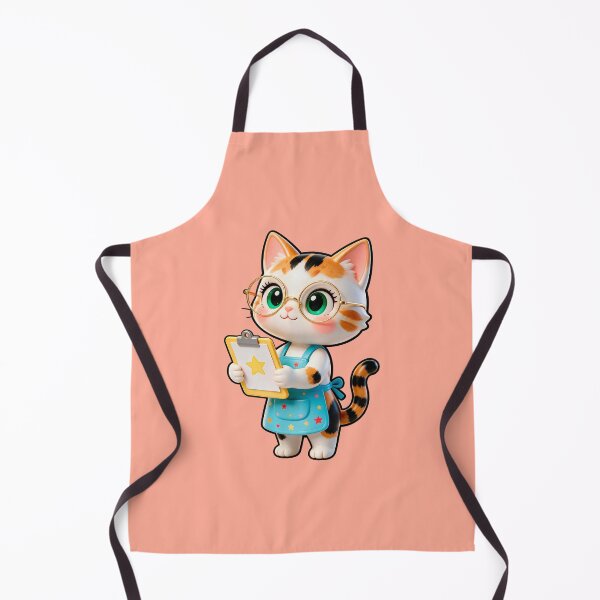 Item preview, Smart Calico Cat Teacher designed and sold by Raloel Art.