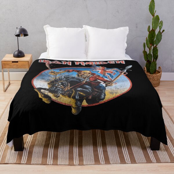 Item preview, Maiden Eddie Horse Union Jack designed and sold by RotwisArt.