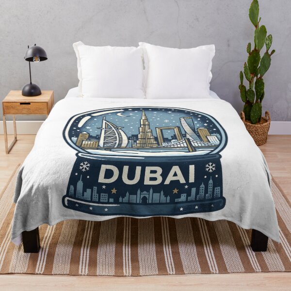 Item preview, Vintage Dubai Snow Globe Travel Badge designed and sold by k3rstman1.