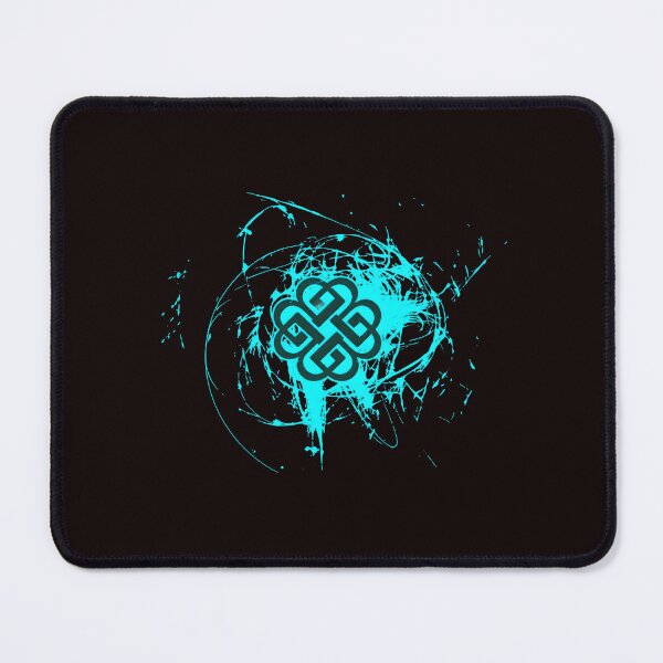 Item preview, Abstract Turquoise Energy Emblem designed and sold by QueenLeachqq.