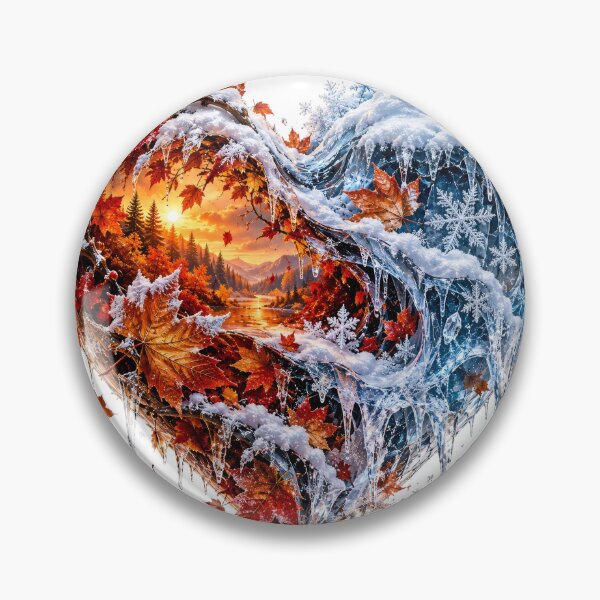 Item preview, Frozen Autumn Heart designed and sold by DansCreations42.