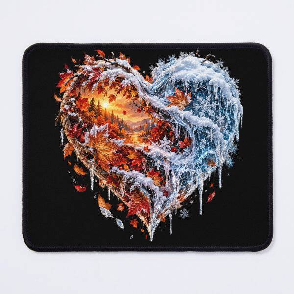 Item preview, Frozen Autumn Heart designed and sold by DansCreations42.