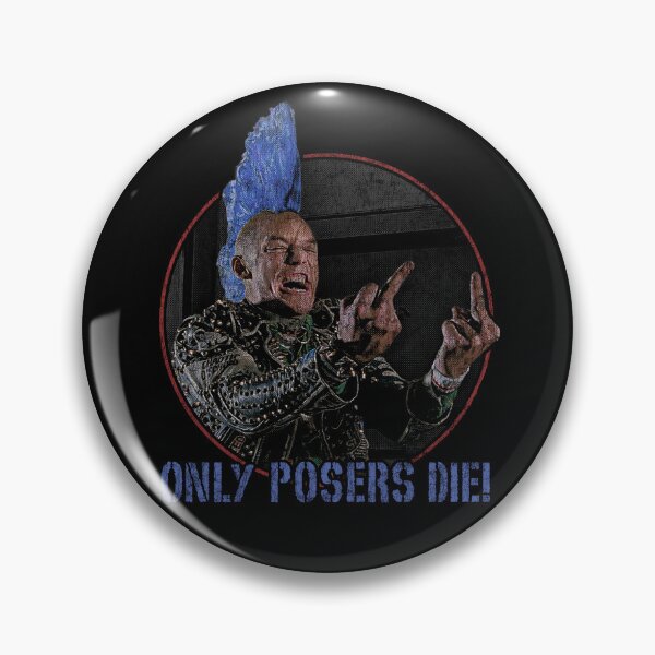 Item preview, SLC Punk Stevo Only Posers Die Distressed designed and sold by Power Up Prints.