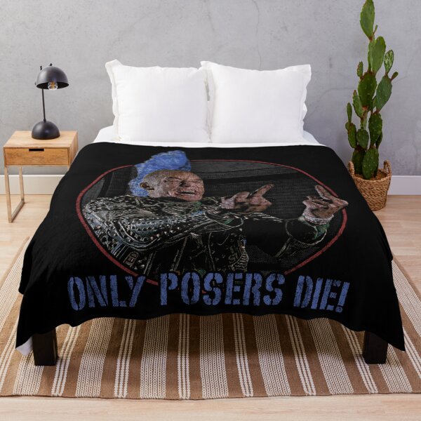 Item preview, SLC Punk Stevo Only Posers Die Distressed designed and sold by Power Up Prints.