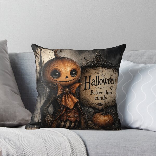 Item preview, Halloween, Better Than Candy, Pumpkin Man designed and sold by Shelley Loewnau-Jones Studio.