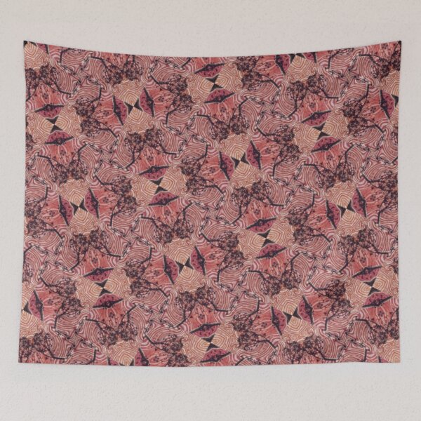 Item preview, Antique Newsprint Pattern designed and sold by Shy Fractal Designs.