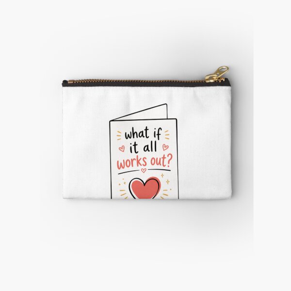 Item preview, What If It All Works Out? Positive Motivation Optimism Dreamer designed and sold by JonesFlora2025.