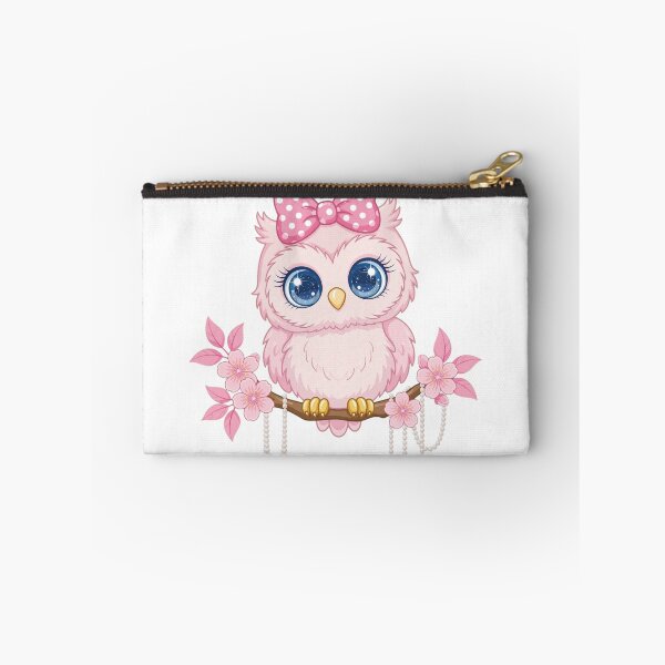 Item preview, Cute Pink Coquette Owl - Sweet & Simple  designed and sold by Mindful56.