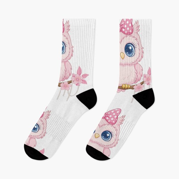 Item preview, Cute Pink Coquette Owl - Sweet & Simple  designed and sold by Mindful56.