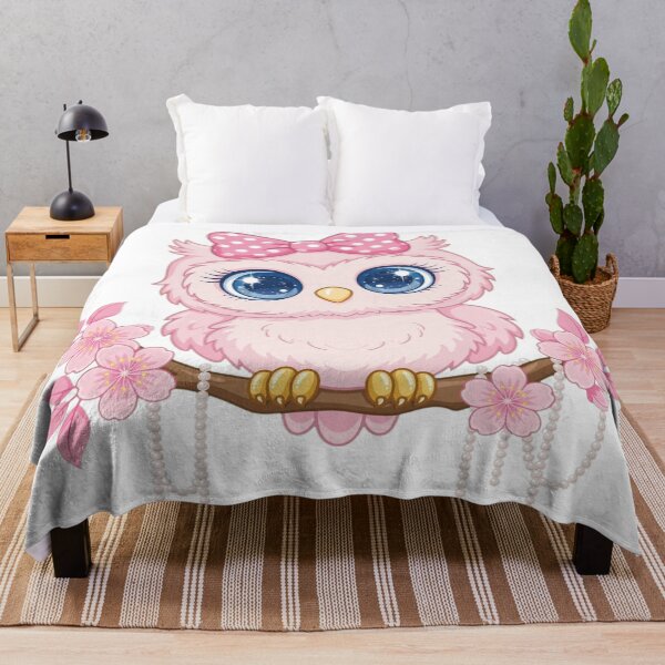 Item preview, Cute Pink Coquette Owl - Sweet & Simple  designed and sold by Mindful56.
