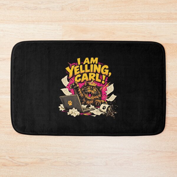 Item preview, Princess Donut I Am Yelling, Carl Mouse Pad designed and sold by ArchibaldStone.